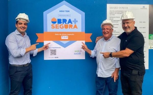 H Santos recebe o selo “Obra Mais Segura”, em Itapema