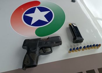 Polícia Militar de São João Batista apreende arma de fogo
