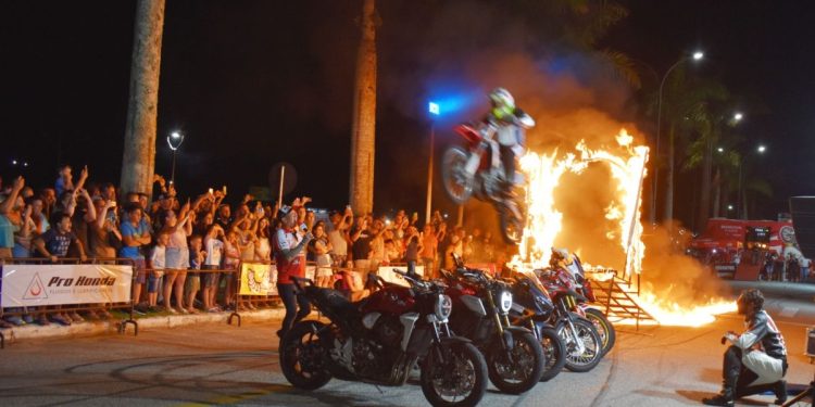 Mega Motos traz para São João Batista, o espetáculo “Força e Ação”