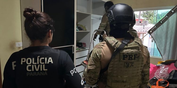 PRF e PCPR deflagram operação contra organização criminosa especializada em saques de cargas