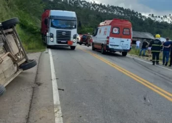Dois homens morrem em grave acidente na rodovia SC-108, em São João Batista