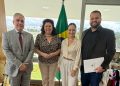 Em Brasília, prefeito e secretárias de Assistência Social e Saúde buscam recursos para Nova Trento