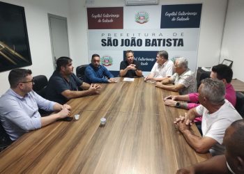 São João Batista assina ordem de serviço para construção da nova ponte da Colônia Nova Itália