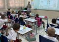 Saúde realiza palestra com orientações no combate ao mosquito da dengue na Escola do Aguti