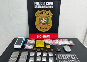 Polícia Civil prende casal de irmãos por tráfico de drogas