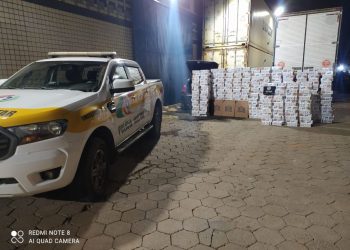 ação conjunta de combate aos crimes transfronteiriços entre Polícia Militar Rodoviária e Polícia Rodoviária Federal