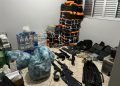 PF apreende cerca de 1.3 Toneladas de cocaína, armas e munições e prende seis pessoas em Santa Catarina.