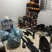PF apreende cerca de 1.3 Toneladas de cocaína, armas e munições e prende seis pessoas em Santa Catarina.
