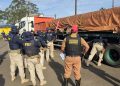 Operação flagra 244 toneladas de excesso de peso em rodovias federais do Planalto Norte catarinense