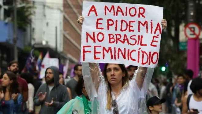 Brasil tem aumento da taxa de feminicídio em 1,6%