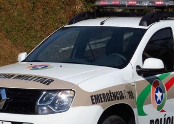 Policia Militar de São João Batista cumpre mandado de prisão no bairro Fernandes