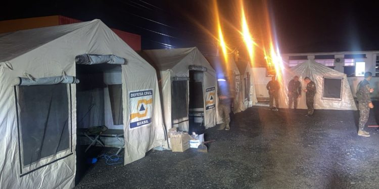 Tendas de acolhimento reforçarão medidas de enfrentamento à dengue e à covid-19 em São João Batista