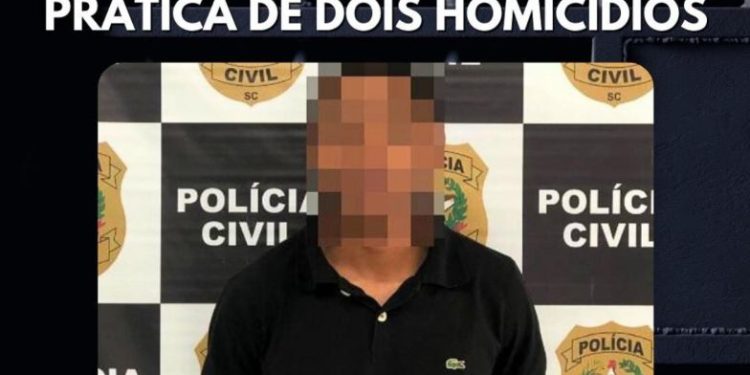 Polícia Civil de São João Batista prende homem foragido pela prática de dois homicídios
