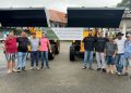 Prefeitura de Nova Trento recebe duas retroescavadeiras