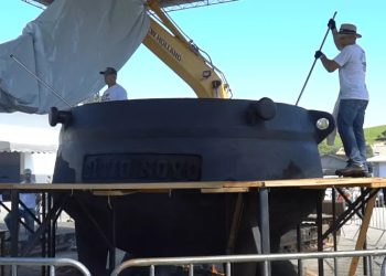 Caldo feito com mais de 700 kilos de tilápia será servido em SC