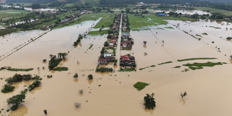 São João Batista registra 140 mm de chuva no fim de semana
