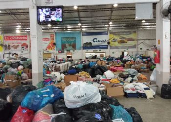 São João Batista envia mais 37 toneladas de doações para o Rio Grande do Sul