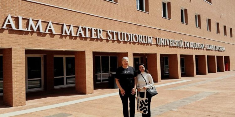 Em busca de parceria, gestão superior da Unifebe visita a Universidade de Bologna