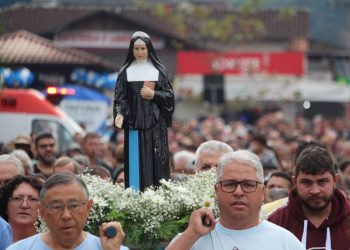 Preparativos da Festa de Santa Paulina 2024 em andamento: santuário se prepara para receber peregrinos