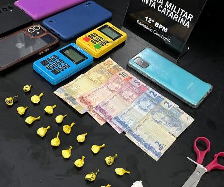 Após denúncias três pessoas presas e droga encontrada