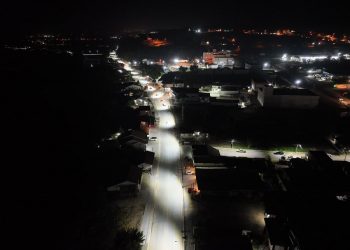 Canelinha intensifica instalação de iluminação em Led