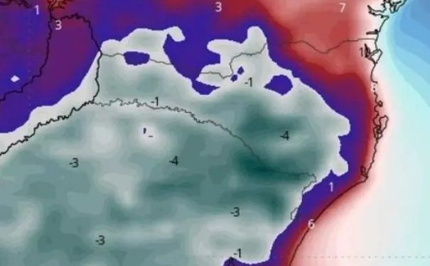Massa de ar polar traz o primeiro frio intenso do ano para SC; confira os detalhes