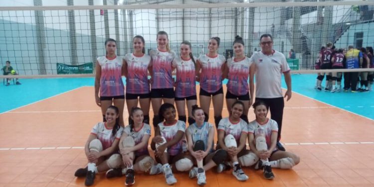 Voleibol Sub-19 da Fube encerra participação na fase regional dos Joguinhos com o 6º lugar