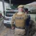 Polícia Militar cumpre mandado de prisão no Mato Queimado em Nova Trento