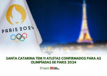 Onze Atletas Catarinenses Garantem Vaga nas Olimpíadas de Paris