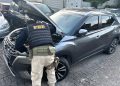 Carro roubado no RS é recuperado na BR-101 em Araquari