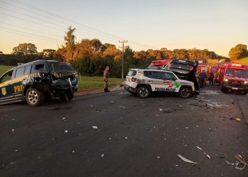 Perseguição policial termina em acidente com vítima fatal na BR 280 em Ireneópolis SC