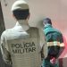 Policia Militar de Nova Trento cumpre mandado de prisão no Mato Quemado