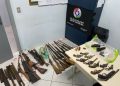 Polícia Militar e Polícia Civil flagram oficina ilegal de armas de fogo