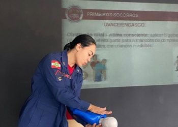 Agosto Dourado: CBMSC ensina como agir em caso de engasgamento por leite materno