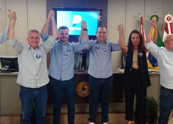 União Brasil e Progressistas indicam Juliano Peixer e Mateus Galliani para concorrerem a prefeito e vice de São João Batista