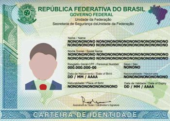 A nova Carteira de Identidade Nacional (CIN) já é emitida em 25 estados brasileiros e no Distrito Federal