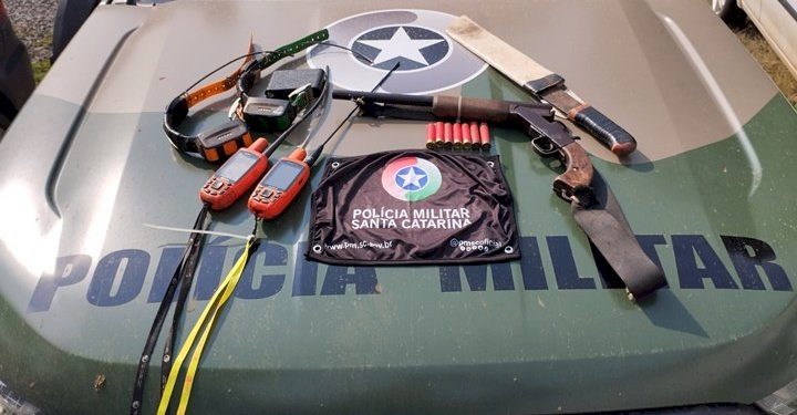 Polícia Militar verifica denúncia de caça ilegal e apreende arma de fogo