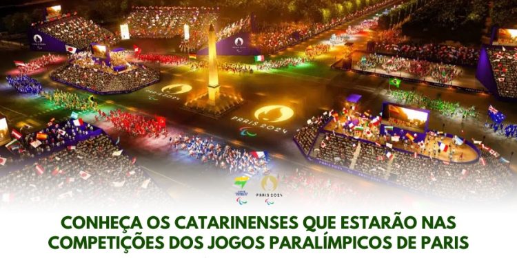 Ymanitu Silva faz parte da delegação catarinense nos Jogos Paralímpicos de Paris