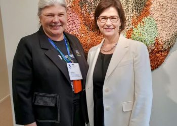 Reitora da Unifebe se reúne com a secretária do Ministério de Educação e Cultura da Finlândia