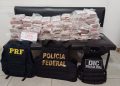 FICCO/SC prende duas pessoas em flagrante e apreende cerca de 120 kg de crack/pasta base de cocaína na BR-101