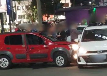 Homem morre após sofrer mal súbito e se envolver em acidente no centro de São João Batista