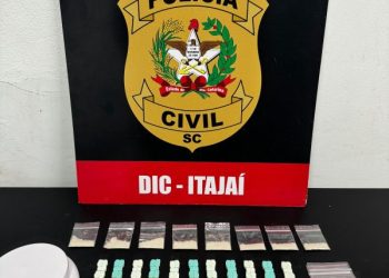 Policia Civil prende suspeito de traficar drogas sintéticas em Itajaí e região