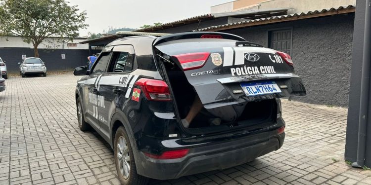 Polícia Civil prende homem condenado por roubo no município de Nova Trento