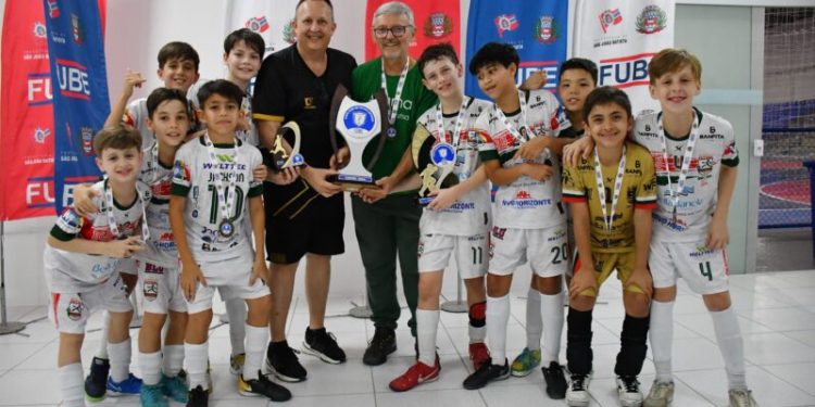Confira a lista de campeões da 4ª Copa Fube de Futsal de Base