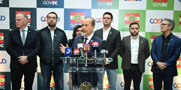 Governadores do Sul e Sudeste se reúnem em SC com foco na PEC da segurança