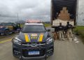 Carreta é interceptada na BR-101 com 1,36 toneladas de cocaína