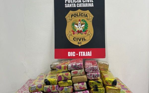 Polícia Civil prende suspeito e aprende 50KG de maconha e arma
