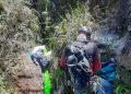 Em missão de resgate arriscada, corpo de montanhista é retirado do Pico do Jurapê
