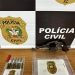 Policia Civil investiga crime de ameaça e apreende arma de fogo em Nova Trento