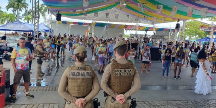 URGENTE – No primeiro grande evento do Carnaval 2025, homem é preso através de reconhecimento facial